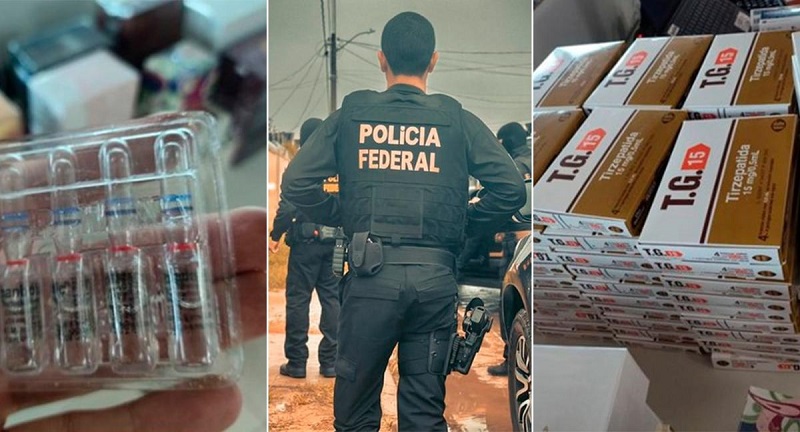PF mira contrabando de canetas emagrecedoras e anabolizantes
