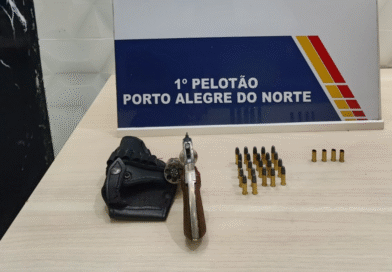 PM prende homem que efetuou disparos de arma contra residência em Porto Alegre do Norte