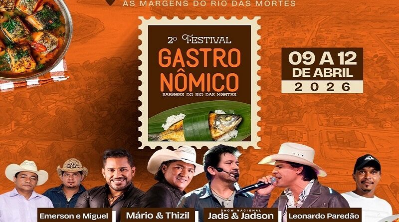 Novo Santo Antônio se prepara para a 2ª edição do Festival Gastronômico com shows e valorização da cultura local