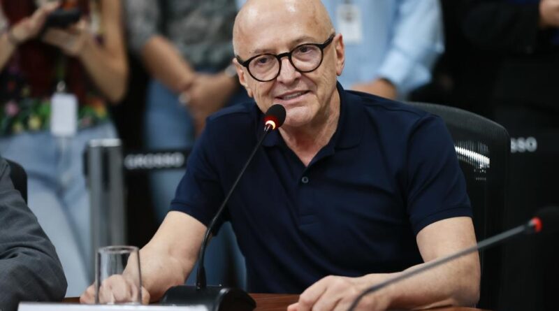 Otaviano Pivetta concede coletiva de imprensa após posse na ALMT nesta terça-feira (31)