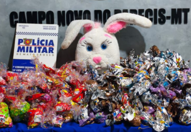 Polícia Militar frustra evento e apreende ovos de Páscoa que seriam distribuídos por facção