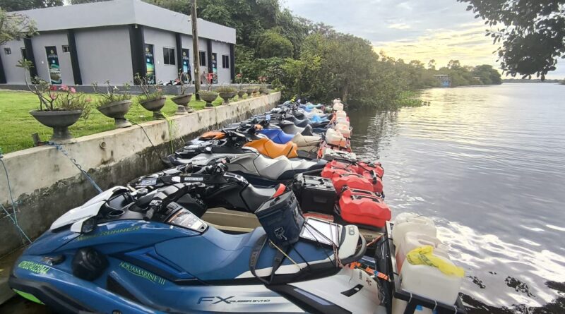 Expedição de jet ski chega a São Félix do Araguaia