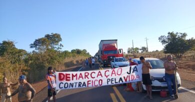 Xavantes de Areões farão bloqueio na BR-158
