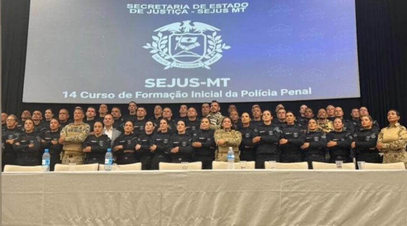 Sejus reforça sistema penitenciário com 175 novos servidores